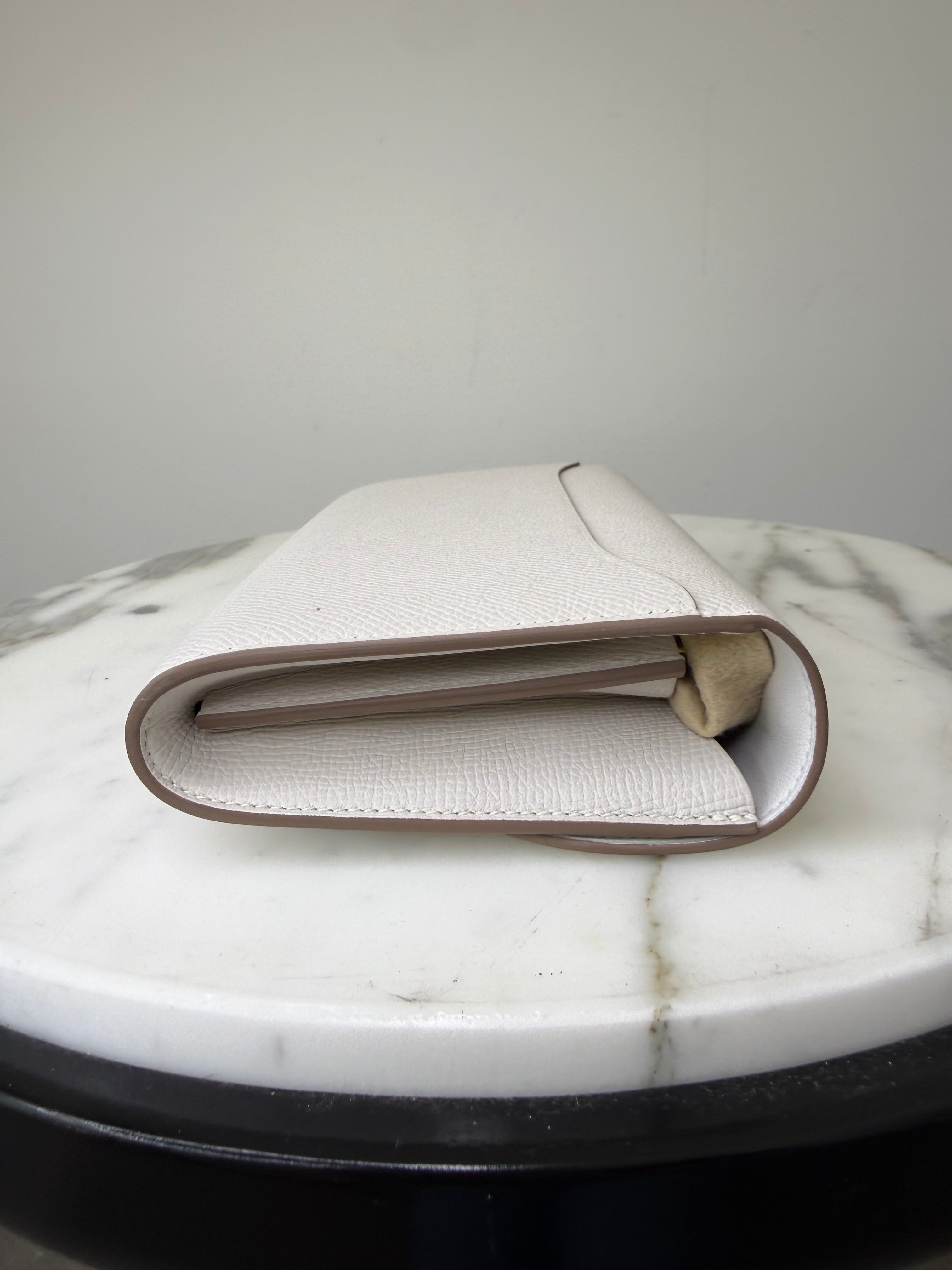 Pale Gris Constance To Go Wallet w Strap BRAND NEW