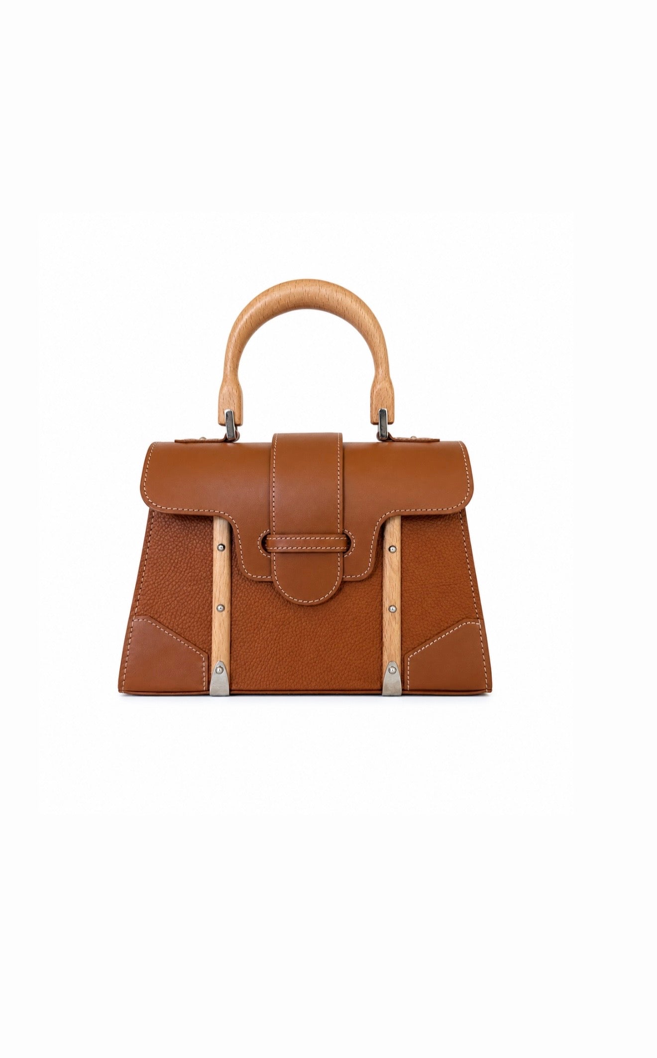 Goyard Tan Leather Saigon PM Handbag