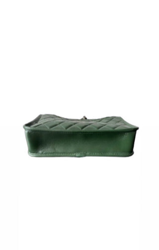 Chanel Green Working Vibe Camera Bag in Like New Condition