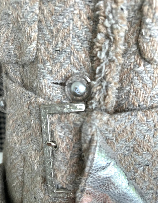 Chanel Tweed Multicoloured Wool Coat