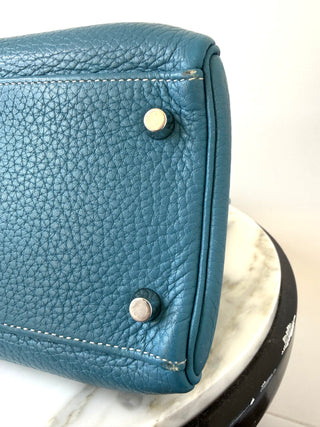 Blue Jean Kelly 32 Retourne Togo Leather
