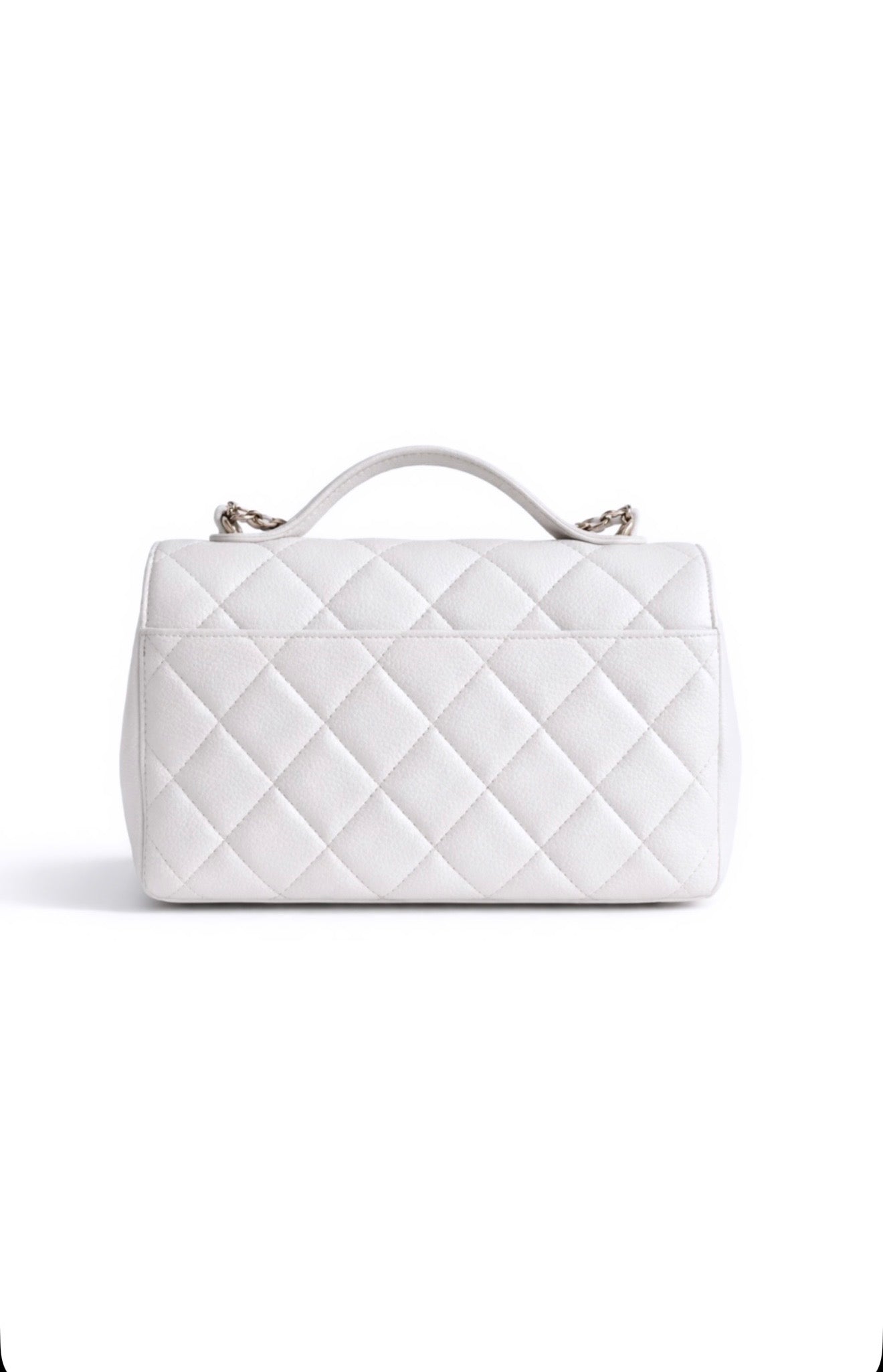 Chanel Off White Small Business Affinity Flap Bag
