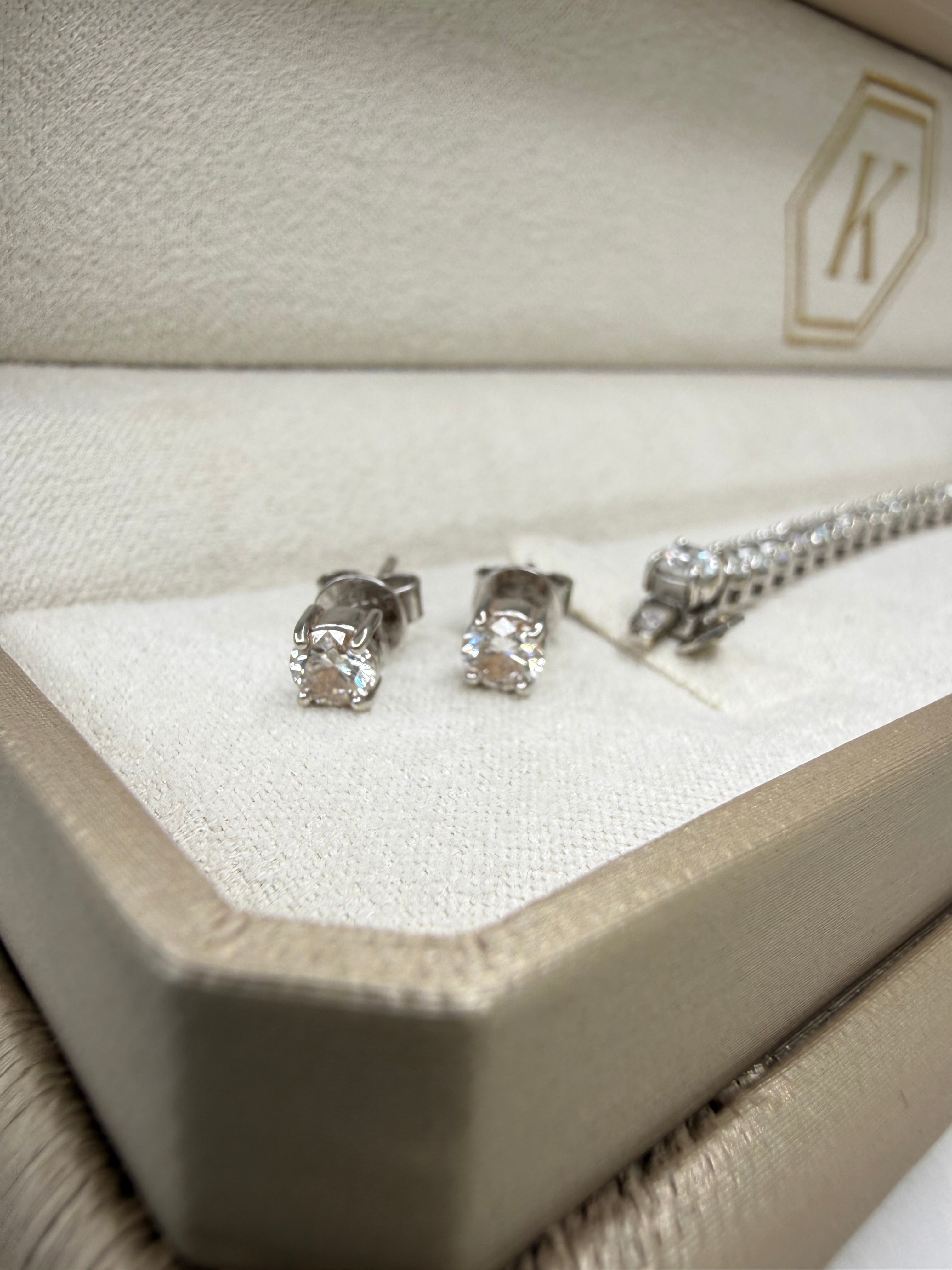 18k White Gold Diamond Tennis Bracelet