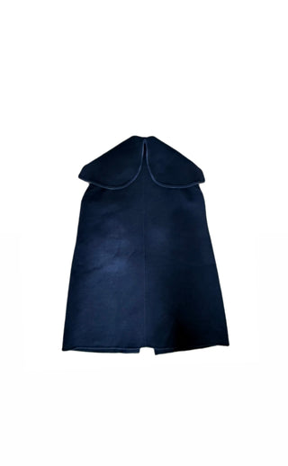 Christian Dior Navy Blue Virgin Wool Coat